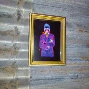 Neon Bing Crosby Vintage Hollywood Framed Art Print By Neon Nicho